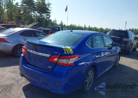 2014 Nissan Sentra Sr z USA, uszkodzony, nr VIN 3N1AB7AP8EL615444